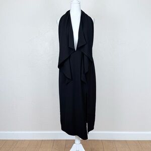 NWT Misha Collection Lorena Midi Dress in Black Size 8 US - Missing Sash